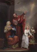 Angelika Kauffmann Die Erziehung der heiligen Jungfrau Maria oil painting on canvas